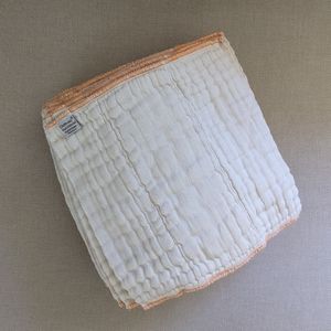 Cloth-eez Prefold Diapers Organic Unbleached Newborn Lot of 12